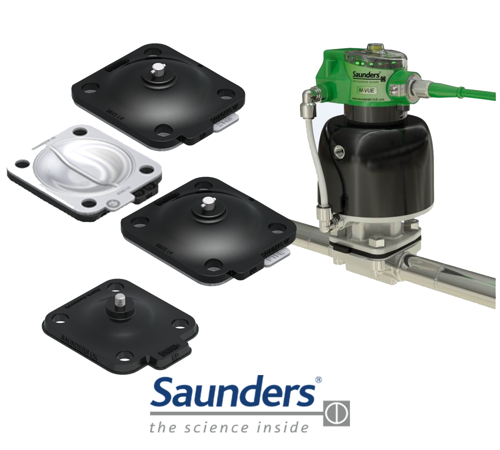 Actionneur P345 et Membranes Resilience Saunders®