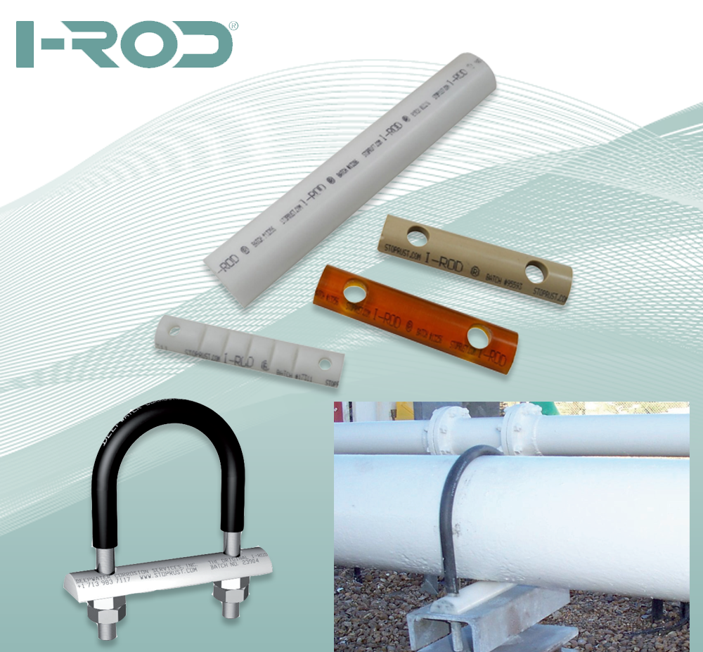Supports de tuyau anti-corrosion I-Rod®